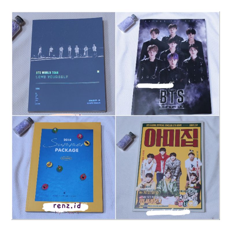 Photobook BTS Official - PB BTS Winter package Summer package winpack 2020 sumpack 2019 Army kit 6th