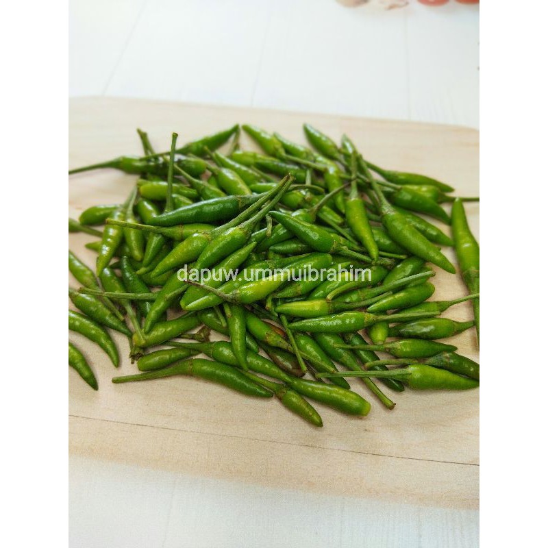 

Cabe Rawit Hijau Segar 150 Gram