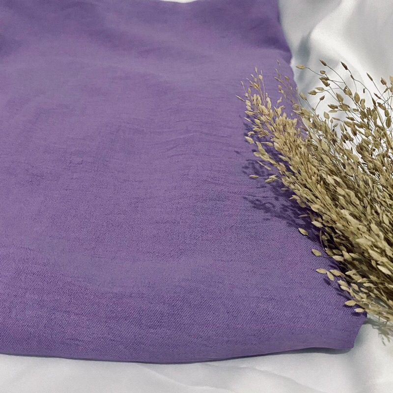 Pashmina Crinkle Premium / MEEDA Pashmina Syari 200x100 cm-Marble