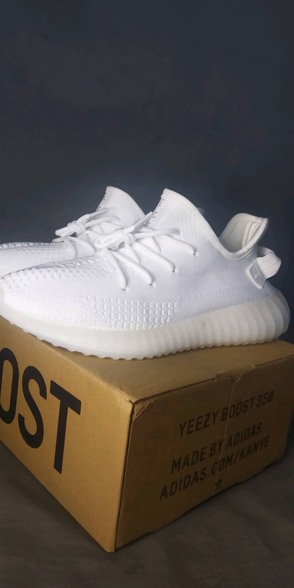 cream white yeezy boost