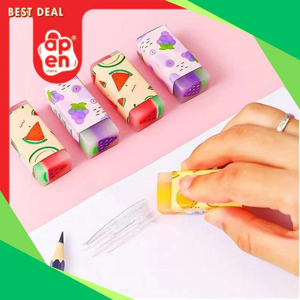 

PRODUCT TERMURAH APEN Penghapus Pensil Motif Buah dan Dino Hapusan Perlengkapan Anak Sekolah ATK