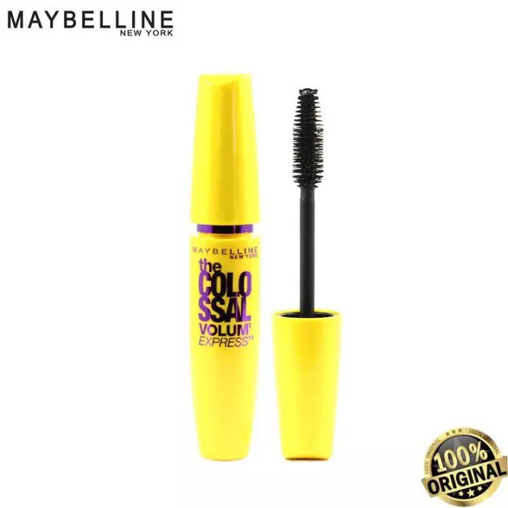 MAYBELLINE THE COLOSSAL WATERPROOF BLACK