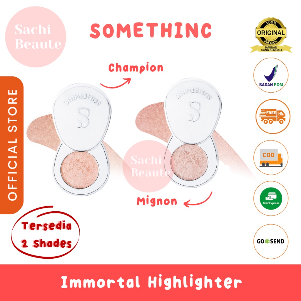 SOMETHINC IMMORTAL Highlighter - Powder Highlighter - Somethinc Highlighter Champion Mignon