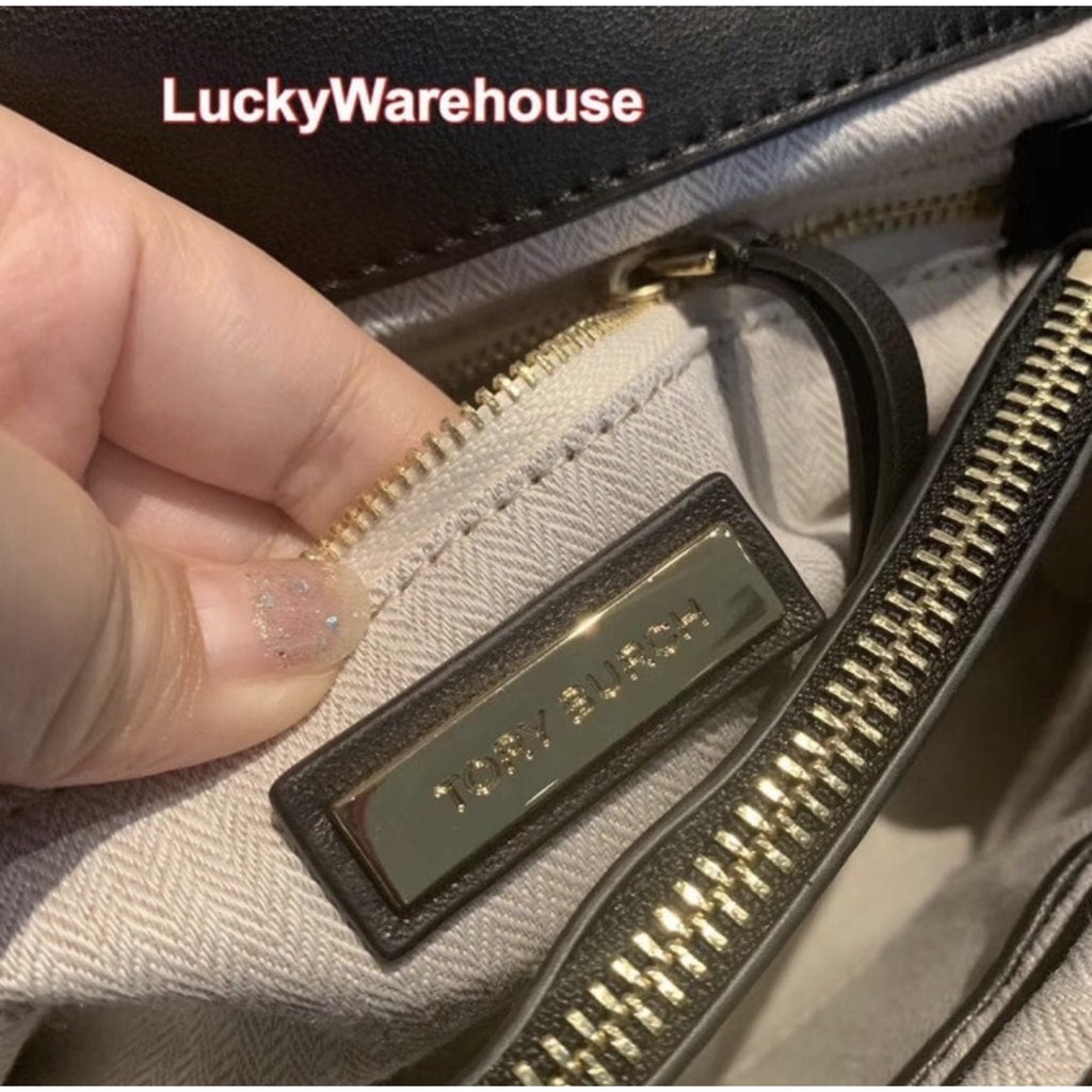 Tory Burch Kira Chevron Convertible Shoulder Bag - Original 100%