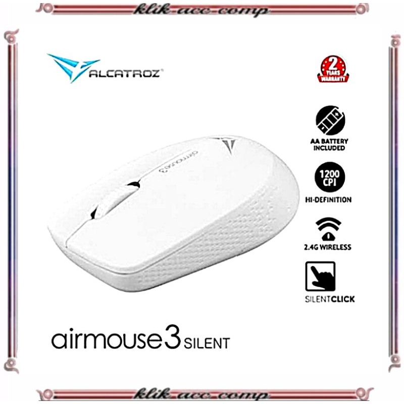 ALCATROZ AIRMOSE 3 MOUSE Wireless mouse murah