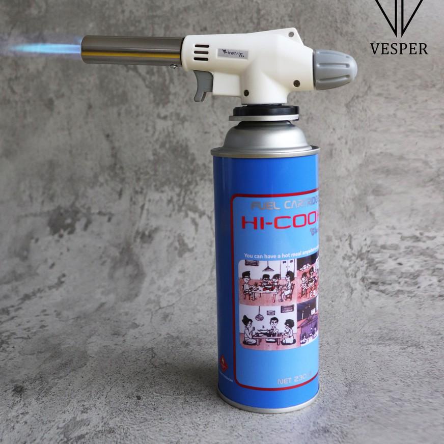 ➫ kepala gas portable / gas torch alat pemantik api / flame gun BBQ daging ikan sushi / alat las api