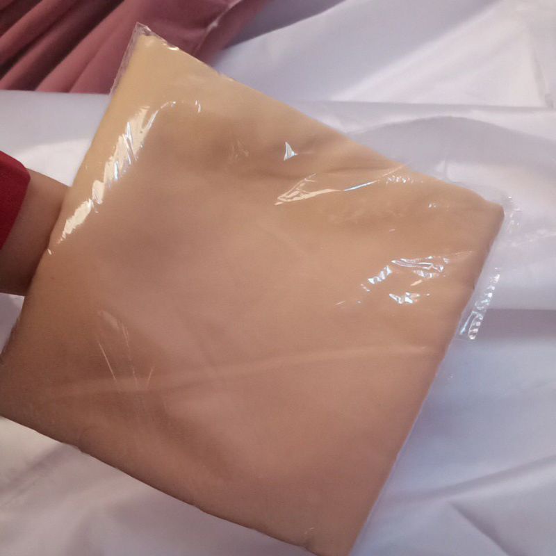 Pashmina Sabyan Diamond / Pashmina Murah Premium-Cream