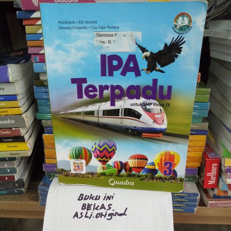 IPA Terpadu untuk SMP kelas 9