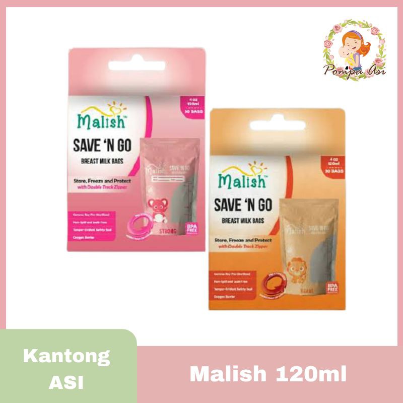 Kantong asi Malish 120ml