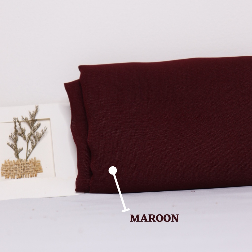 Kaladza Hijab - Segi Empat Instan Dahlia | Hijab Instan | Jilbab Cantik | Segi Empat Praktis-Maroon