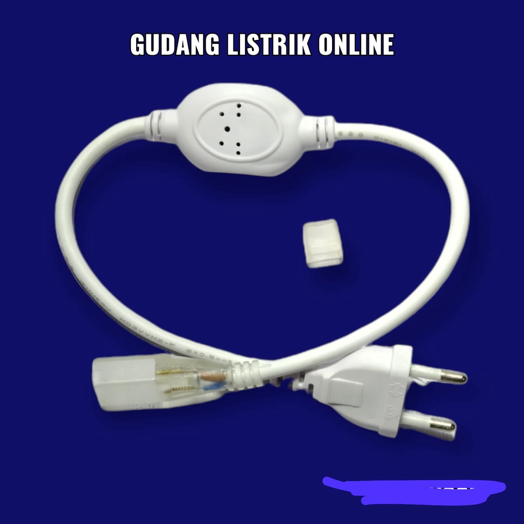 KABEL COLOKAN LAMPU STRIP RGB LED SMD 5050 SOKET INI DIPASANG DI STRIP BIASA 1WARNA JUGA BISA KEDIP2