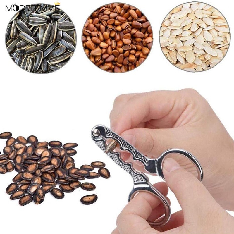 Tang Multifungsi Bahan Stainless Steel Untuk Kacang / Biji Bunga Matahari