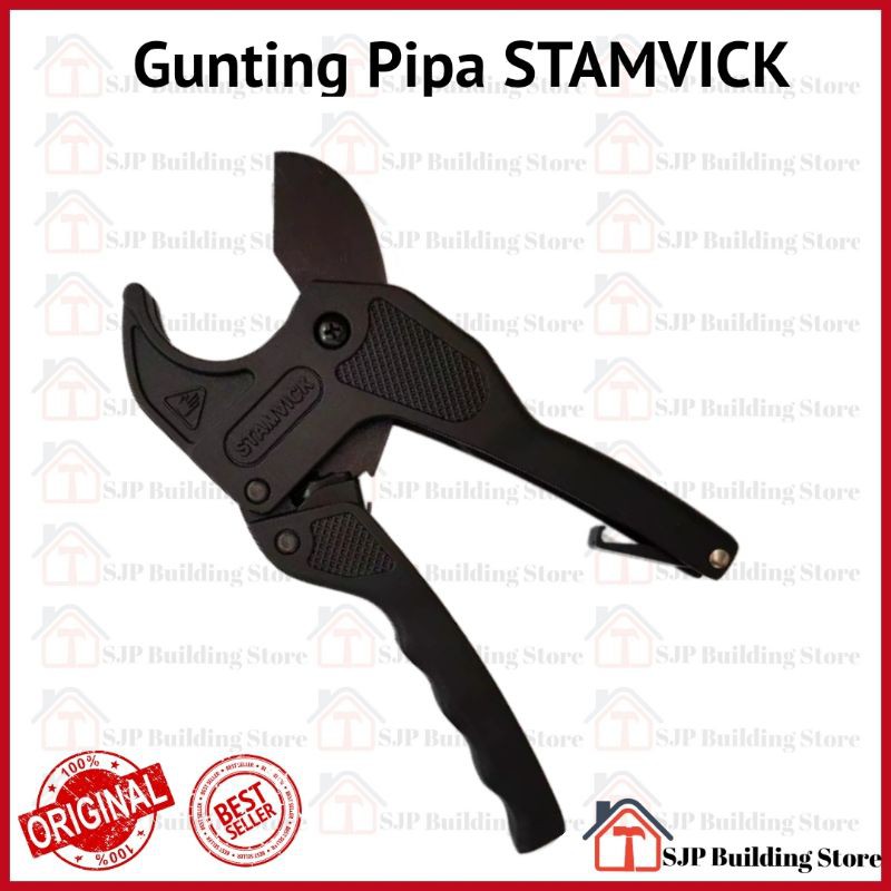 [COD] GUNTING PIPA STAMVICK HITAM - GUNTING PRALON - GUNTING PIPA AIR PANAS - GUNTING PVC