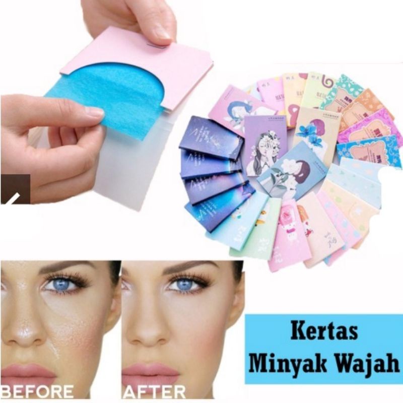Kertas Minyak Wajah / Oil Control Paper / Kertas Penyerap Minyak Wajah