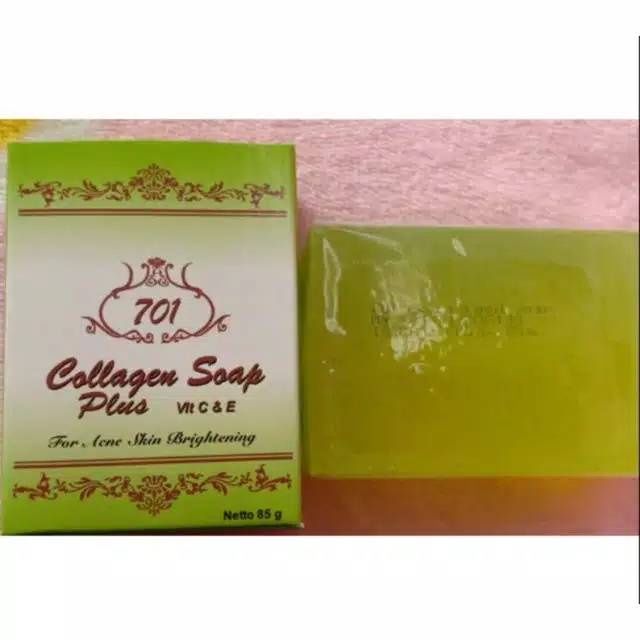 Sabun Batang Hijau Collagen Soap 701 Rumah Cantik 354 Sabun Batang Pembersih Wajah