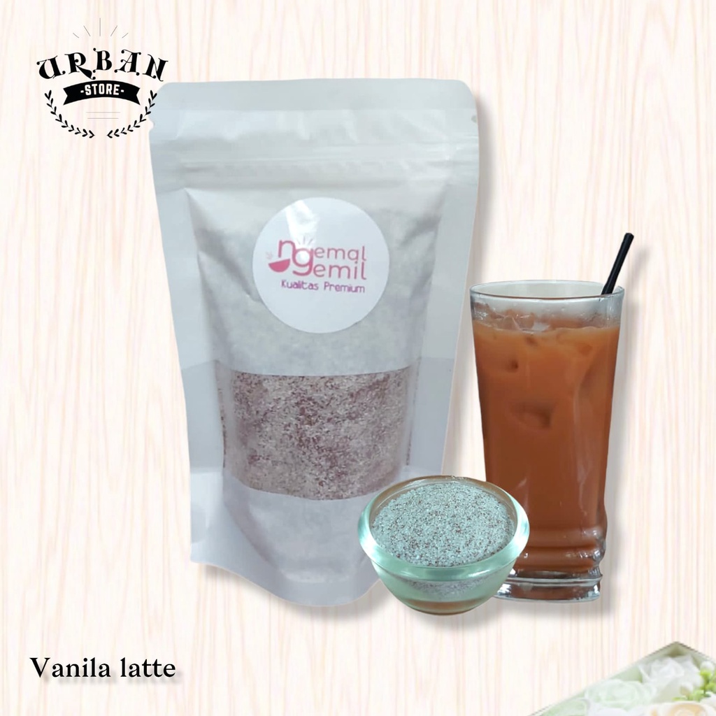 

Minuman Bubuk Rasa Vanila Latte // Premium