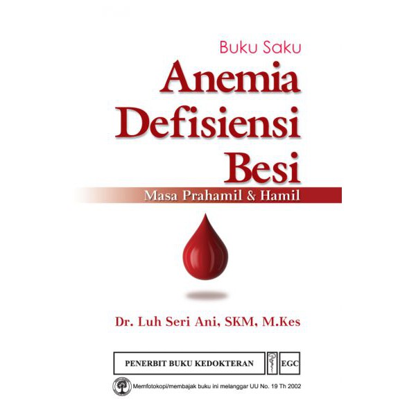 Jual Buku Saku Anemia Defisiensi Besi Masa Prahamil & Hamil | Shopee ...