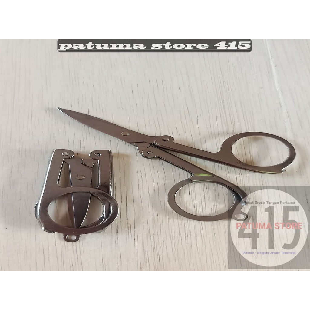 

Gunting Lipat Stainlees Steel Gunting Kertas Benang Plastik Pemotong Serbaguna