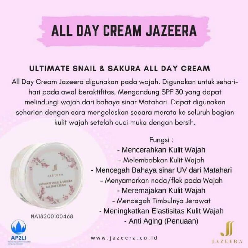 

Allday Cream Herbal Jazeera