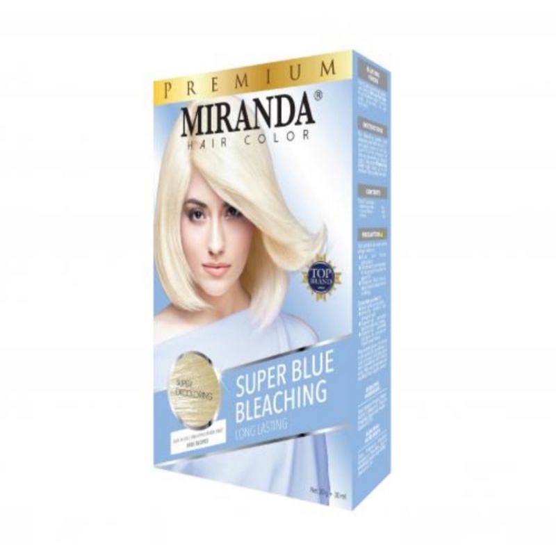 MIRANDA Hair Color Pastel Series | Semir Pewarna Rambut Pastel | Bleaching | Peach | Taro (KIM)