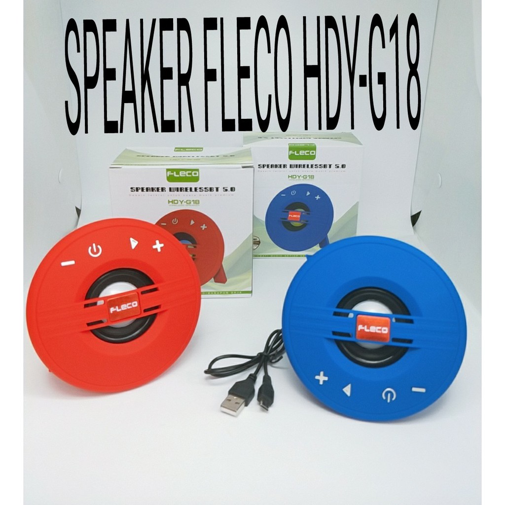 SPEAKER BLUETOOTH WIRELESS FLECO HDY-G18