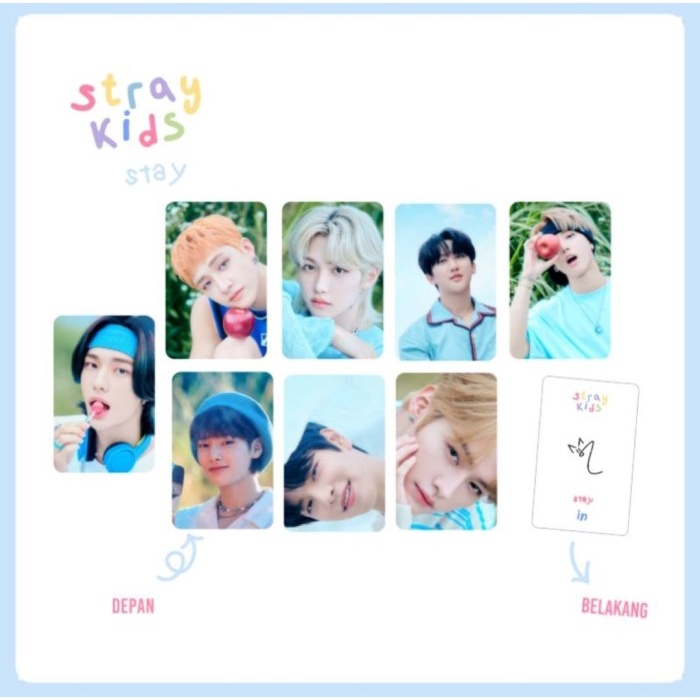 Photocard / Photo Card K-Pop : Stray Kids / SKZ All Member