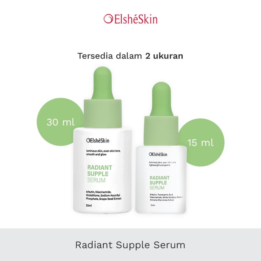 ★ BB ★ Elsheskin Radiant Supple Serum 30ml - 15ml