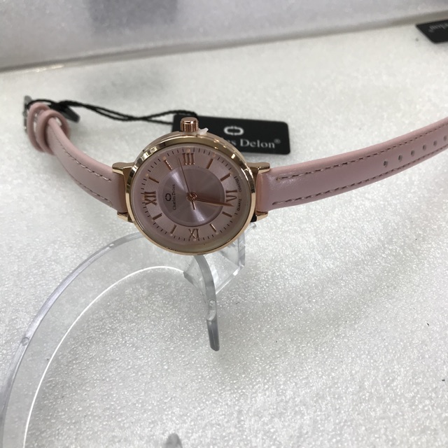 JAM TANGAN WANITA CHARLES DELON KULIT WARNA ORIGINAL WATER