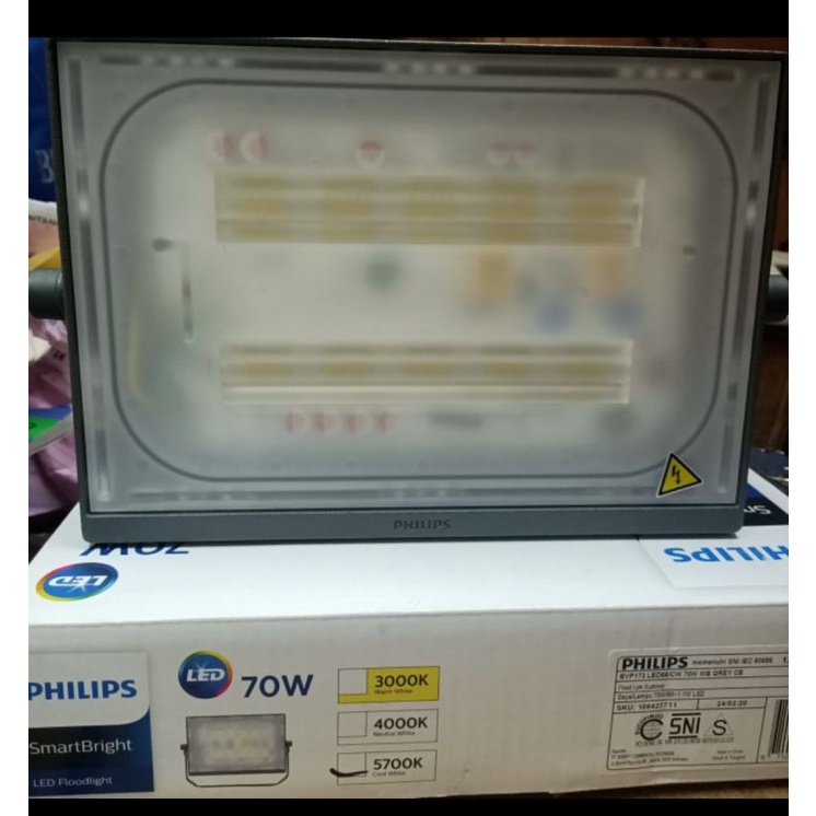 Lampu sorot led philips bvp173 70W 70 watt bvp 173 sorot led philip outdoor