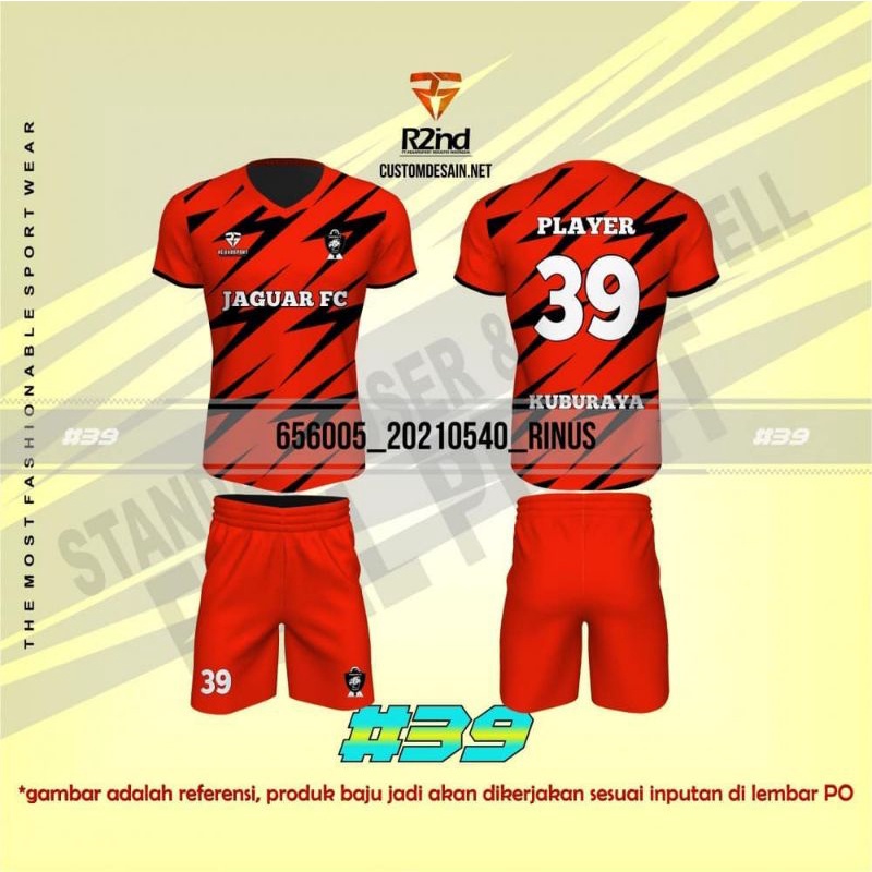 CUSTOME STELAN JERSEY BOLA/FUTSAL FULL PRINTING