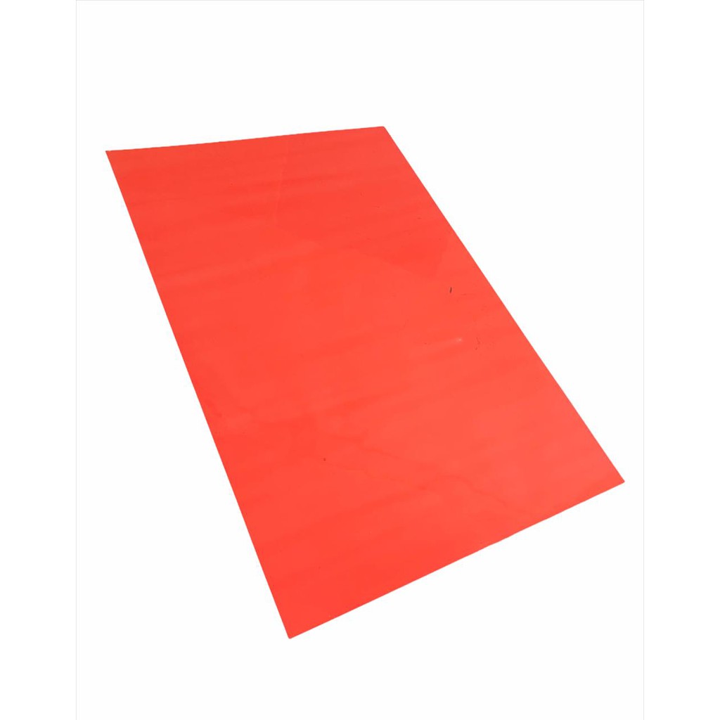 PLASTIK MIKA FILM UK FOLIO/ PLASTIC (JILID 0.7) ISI 100 WARNA MERAH / BIRU / BENING