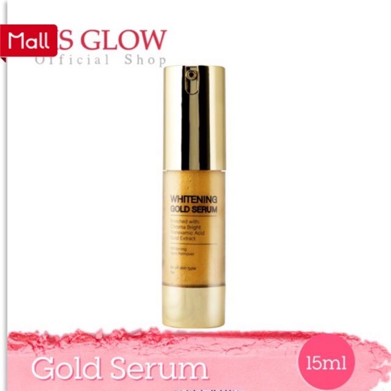 Whitening gold serum 24k ms glow / serum gold ms glow / serum gold msglow / serum ms glow / serum whitening ms glow