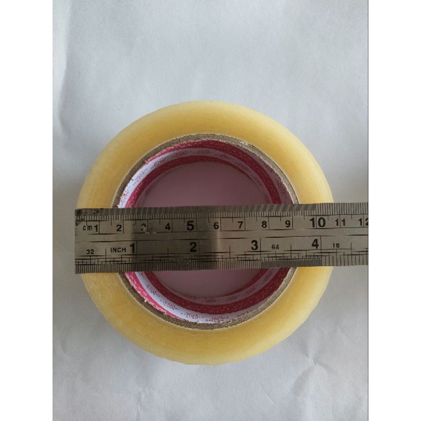 

lakban bening 48mm x 120 yard full saas tape per roll