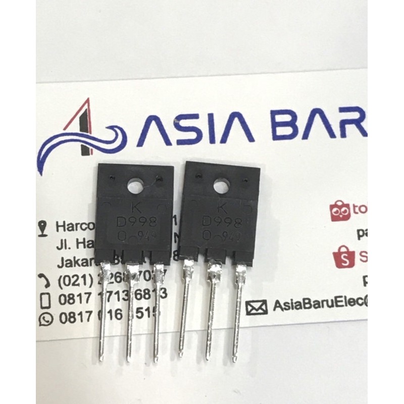 TRANSISTOR D 998 D998 ORIGINAL