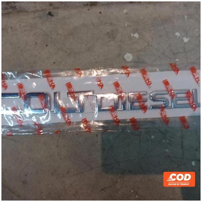 Emblem Mitsubishi Colt Diesel / Logo Colt Diesel Canter Chrome Kode 339