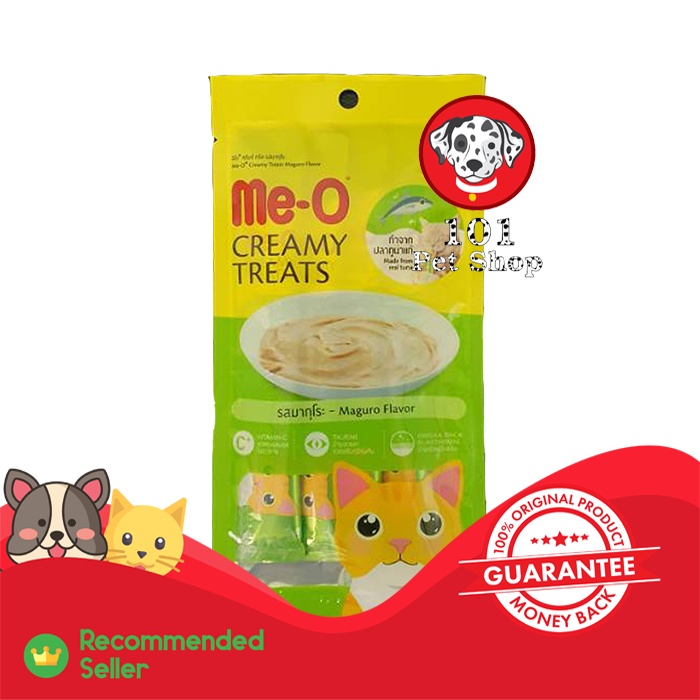 MAKANAN KUCING MEO CREAMY TREATS MAGURO 60GR