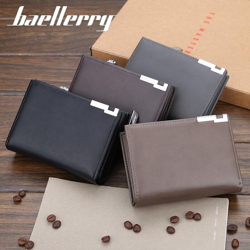 Dompet Wanita Baellerry Banyak Kartu Bahan Kulit / Woman Wallet