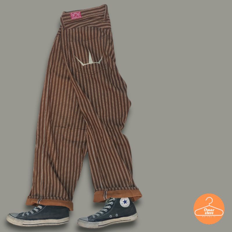 CELANA VINTAGE EVISU SELVAGE / SELVEGDE