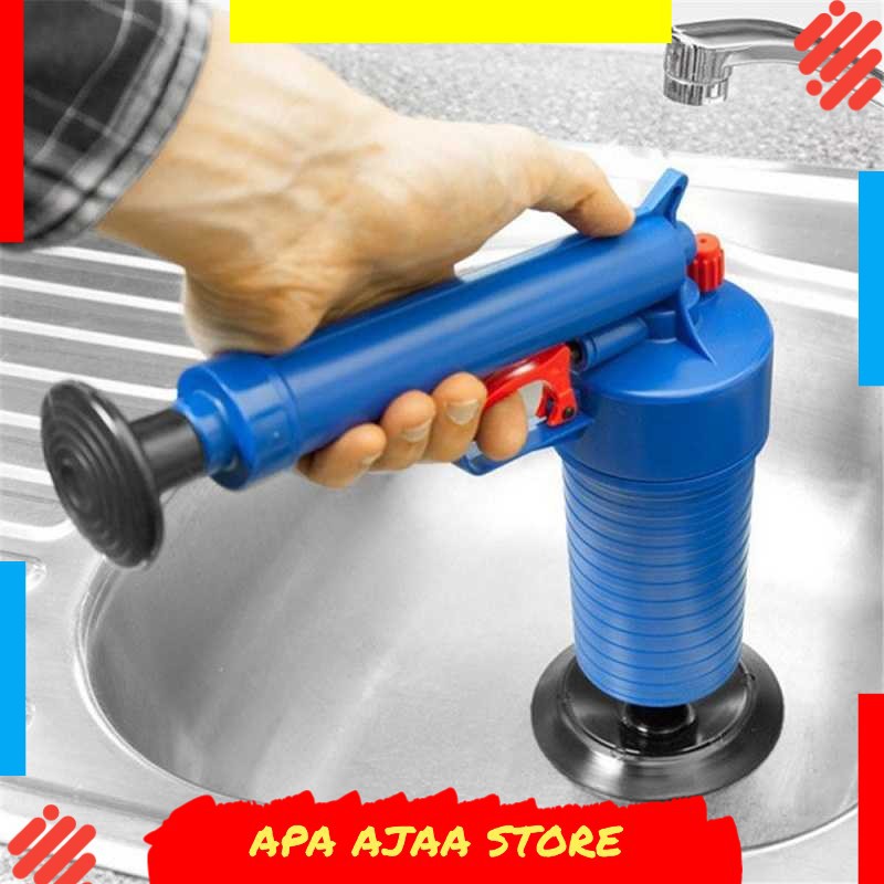 Paling Dicari ! Pompa Sedot Saluran WC Westafel Ledeng High Pressure Air Drain Plunger