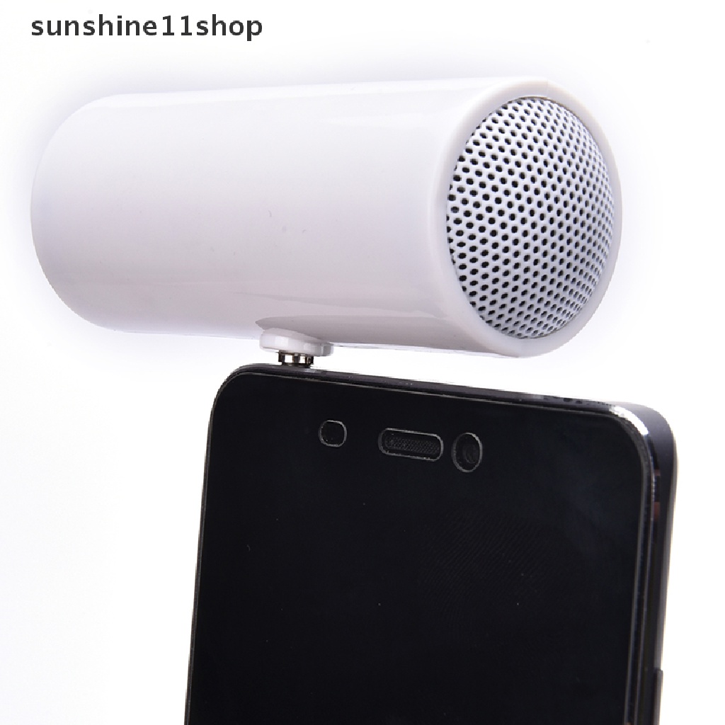 Sho Speaker Mini Portable Stereo 3.5mm Untuk MP3 Player / Handphone / Tablet Pc