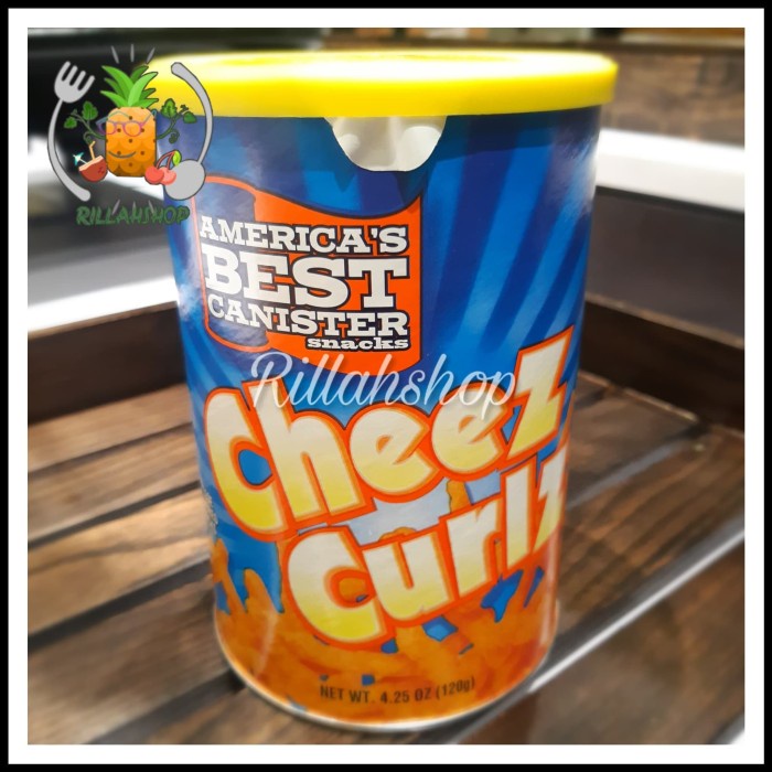 

AMERICAN BEST CANISTER CHEEZ CURL 120 GR 4.250Z