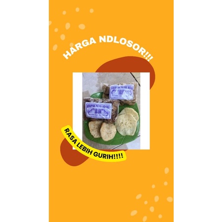 

krupuk petis ikan cap Abadi khas Kendal(1 kg muat 4 pcs)