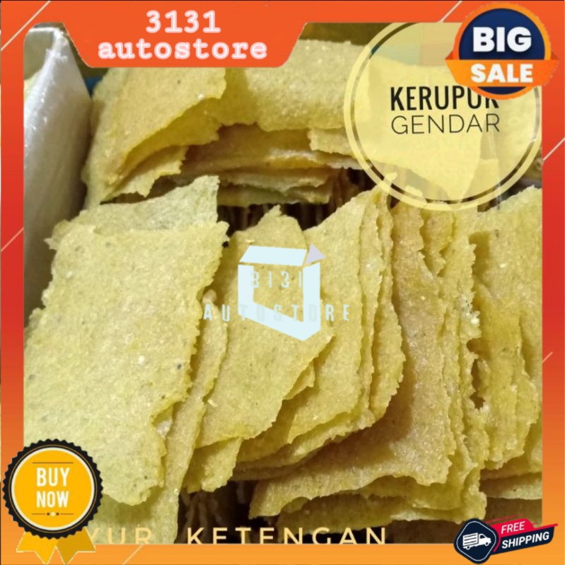 

500gr KERUPUK PULI MENTAH//NASI//GENDAR//KERUPUK TRADISIONAL KHAS JAWA