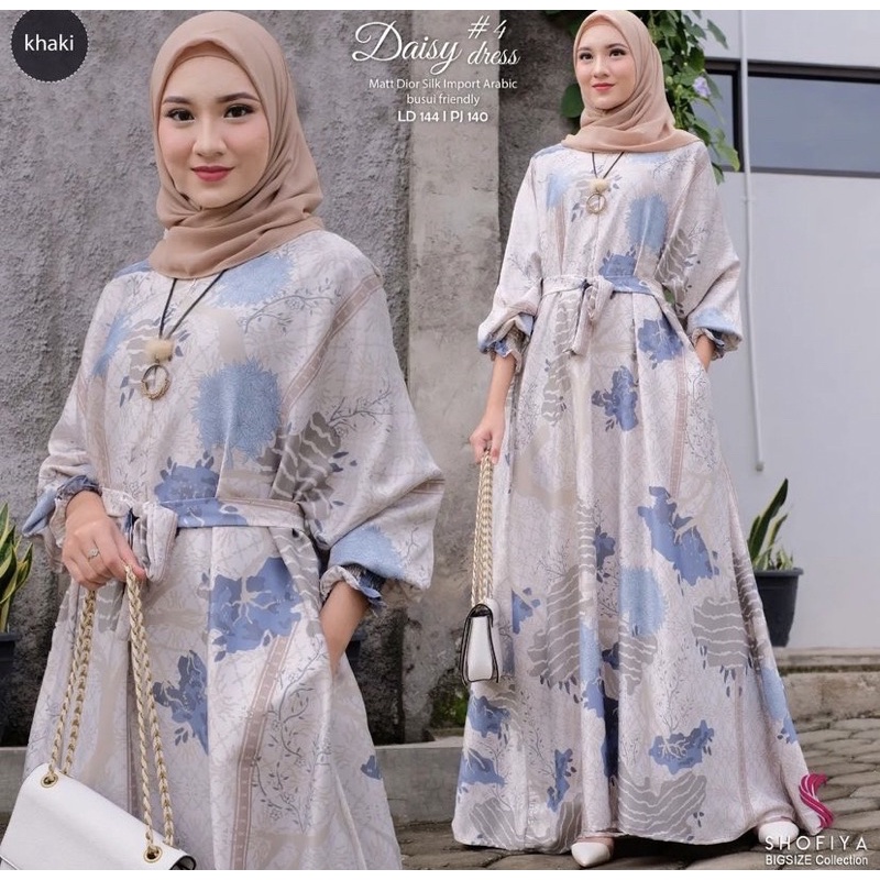 DAISY DRESS DIOR SILK LD140 JUMBO ELEGAN PJ140