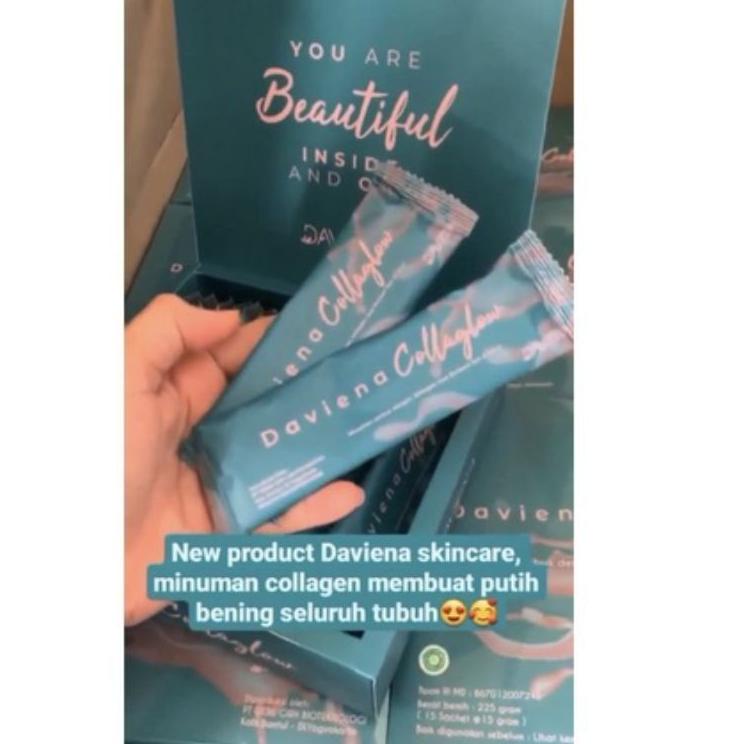 184SDG Daviena Collagen Collaglow Colagen Drink Daviena Skincare Davienaskincareofficial Davina Devi