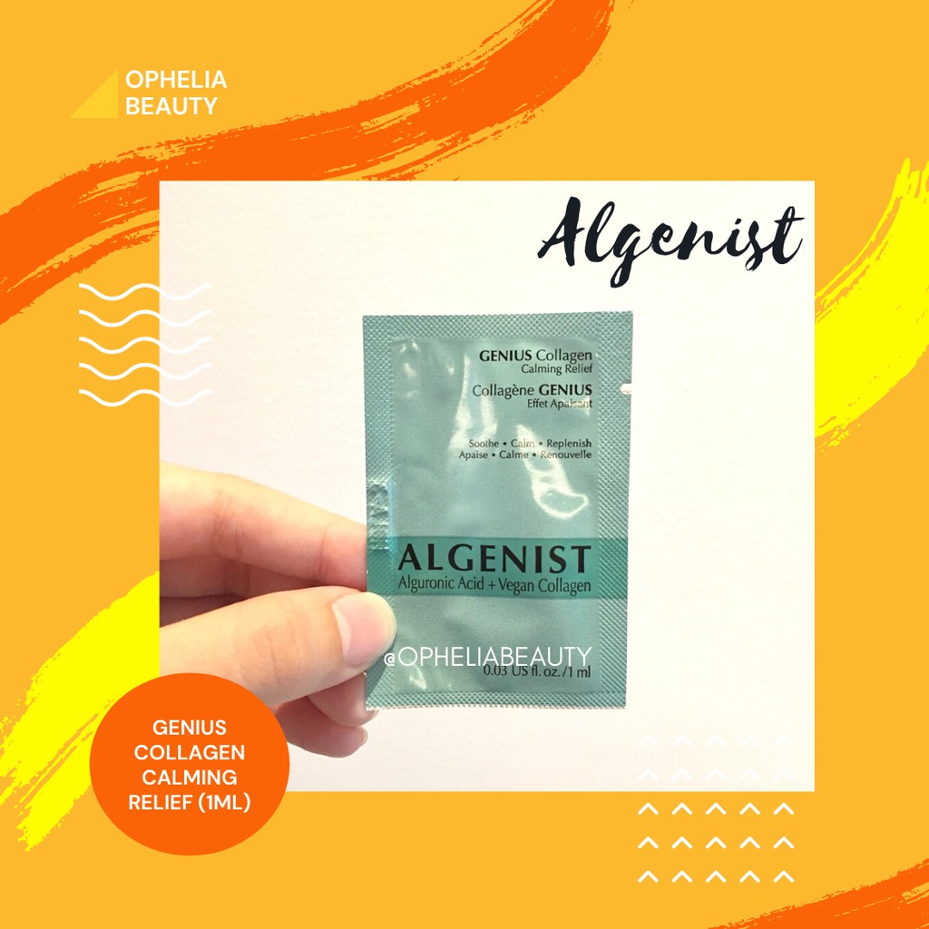 Jual ALGENIST Genius Collagen Calming Relief - Sachet 1ML | Shopee