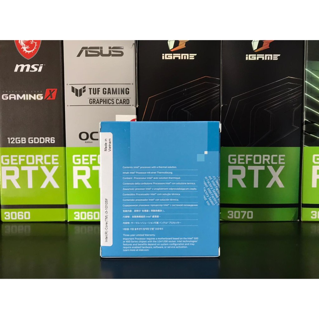 Intel Core Processor i3 10105F 3.7 GHz [BOX] SOCKET 1200