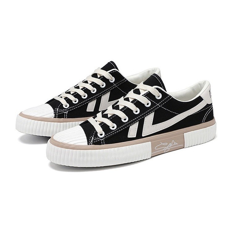 Sepatu Sneakers Kanvas Wanita Bertali AL05-3