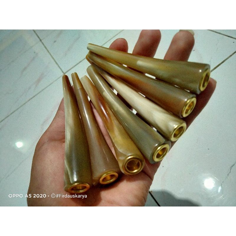 Pipa Rokok Tanduk Kerbau Bule