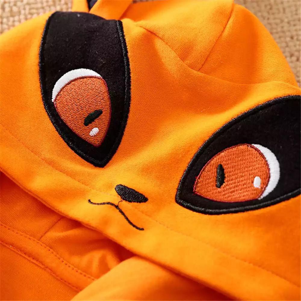 Jumper bayi Model Anime NARUTO Kyubi bahan cotton 100% baju bayi laki laki 0 2 tahun